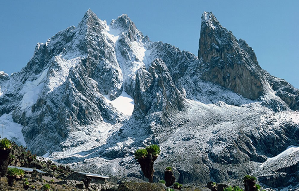 Mount Kenya: Africa's second highest mountain after Tanzania's Mt. Kilimanjaro